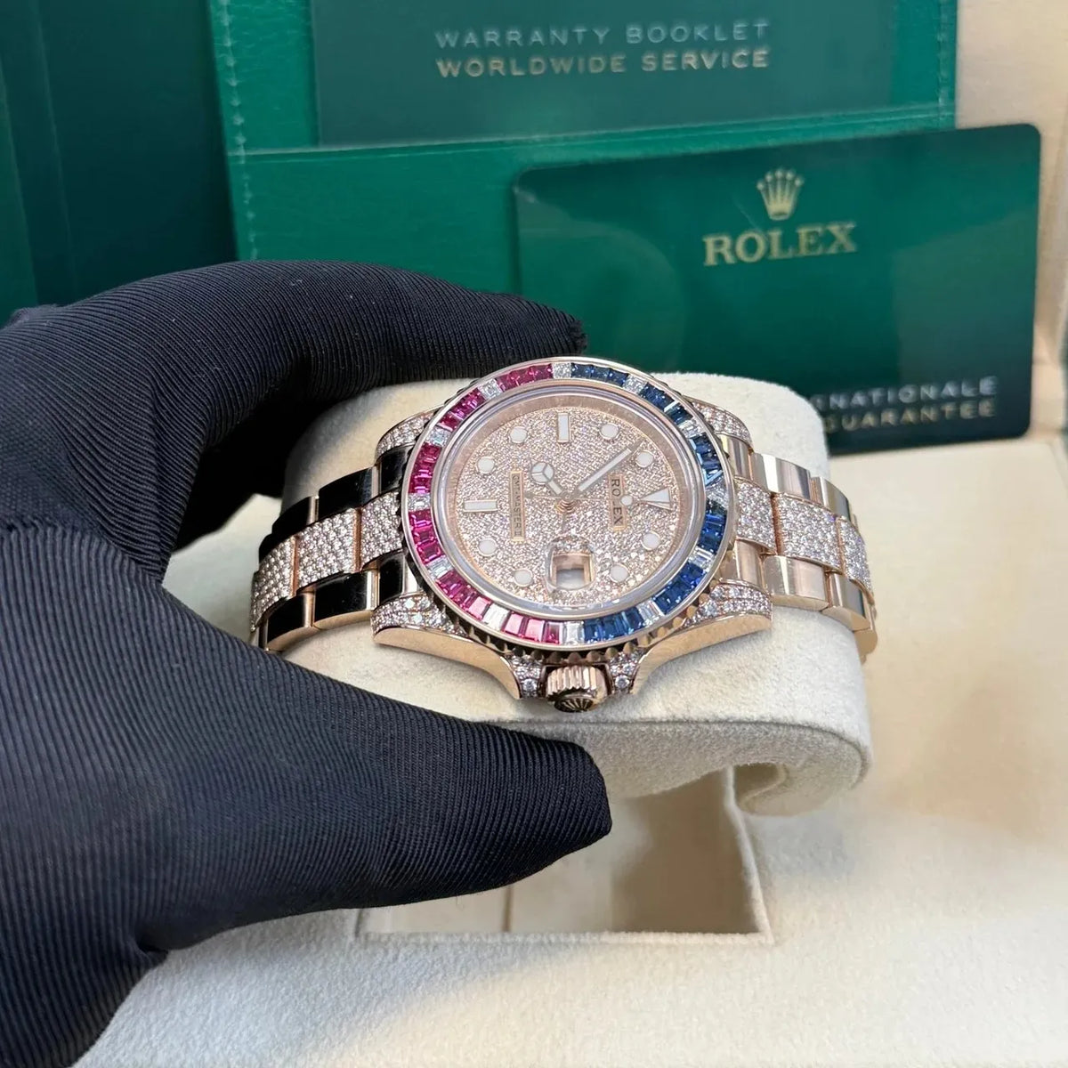 Rolex GMT-Master II Watch 40mm 126755SARU