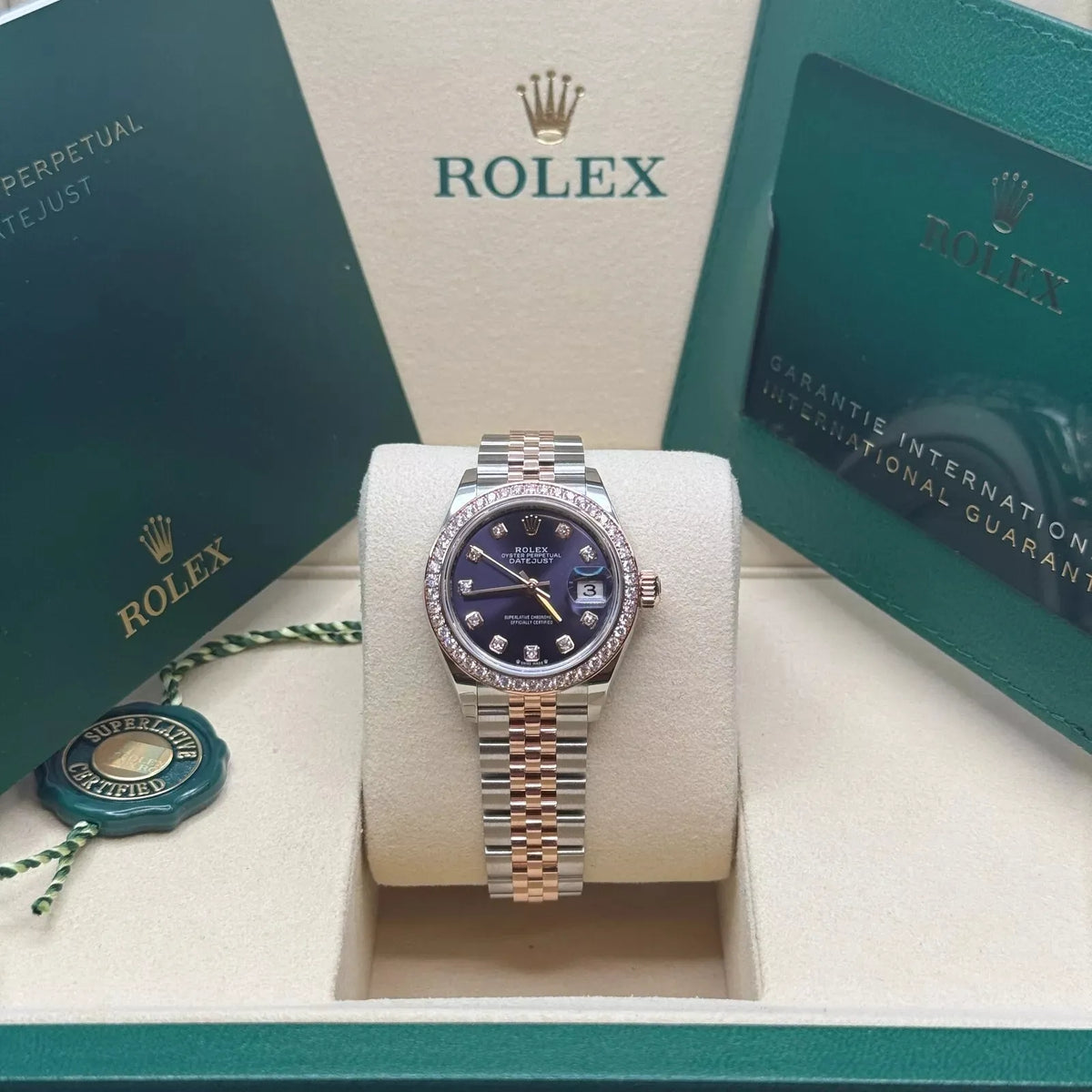Rolex Lady-Datejust Watch 28mm 279381RBR