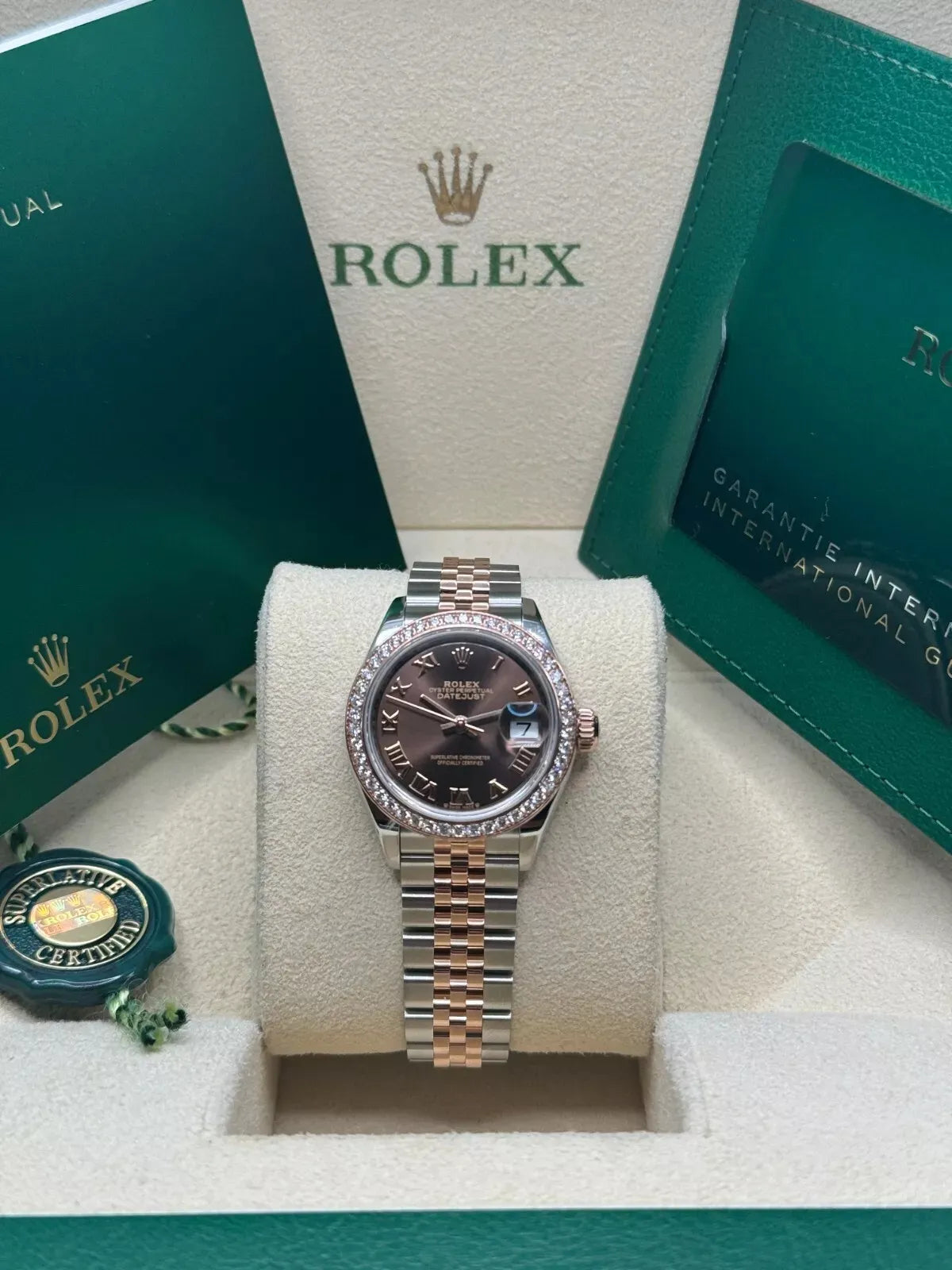 Rolex Lady-Datejust Watch 28mm 279381RBR