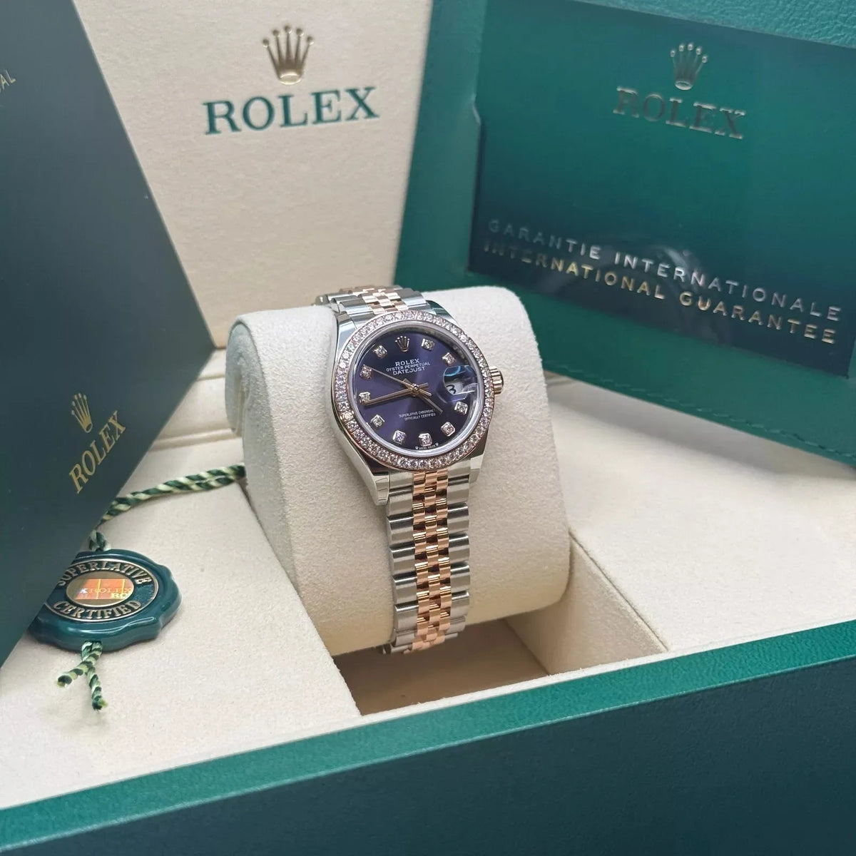 Rolex Lady-Datejust Watch 28mm 279381RBR