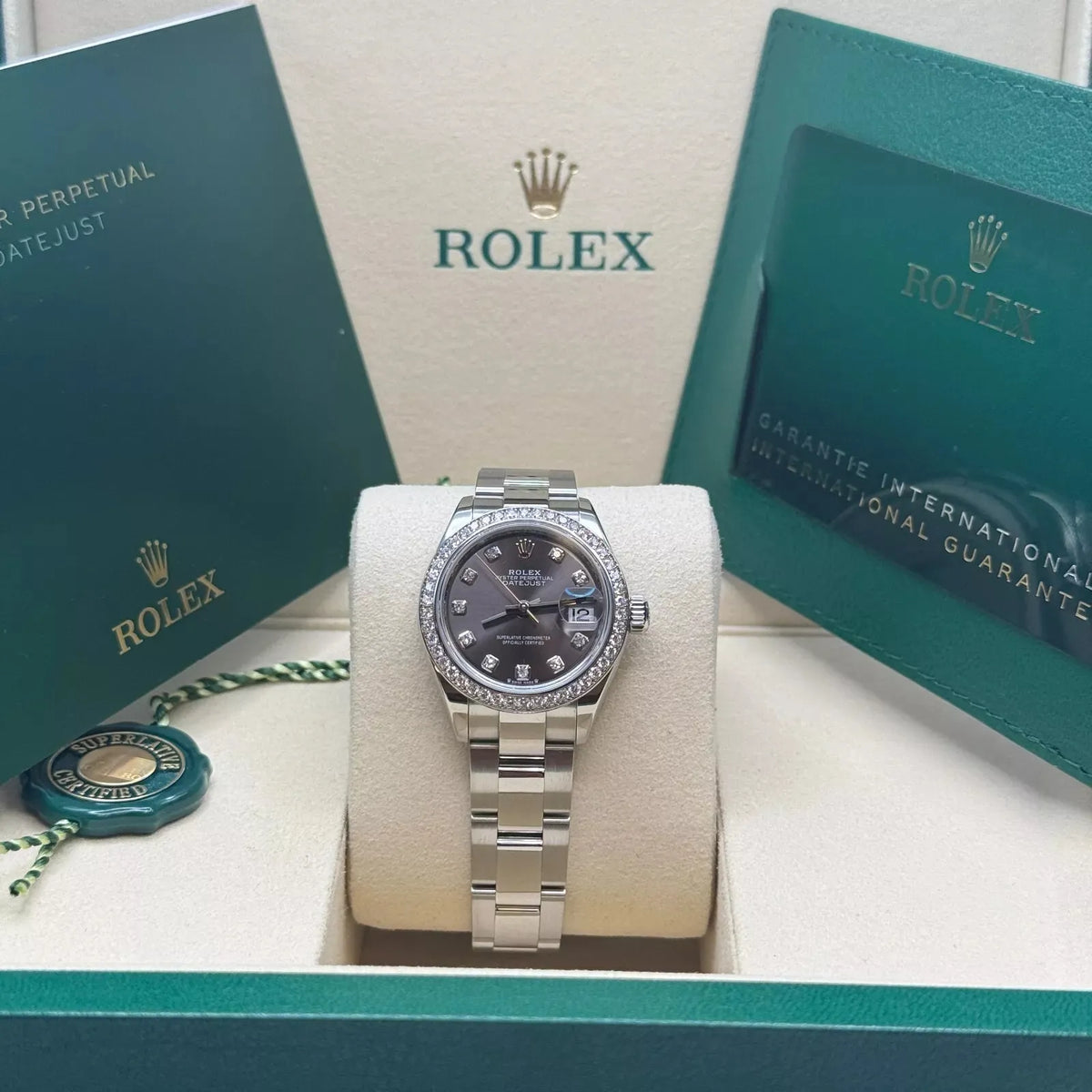 Rolex Lady-Datejust Watch 28mm 279384RBR