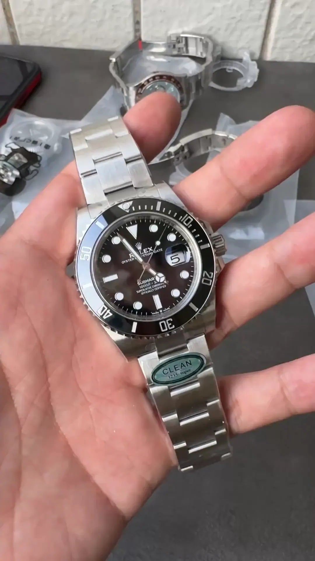 Rolex Submariner Watch 41mm 124060