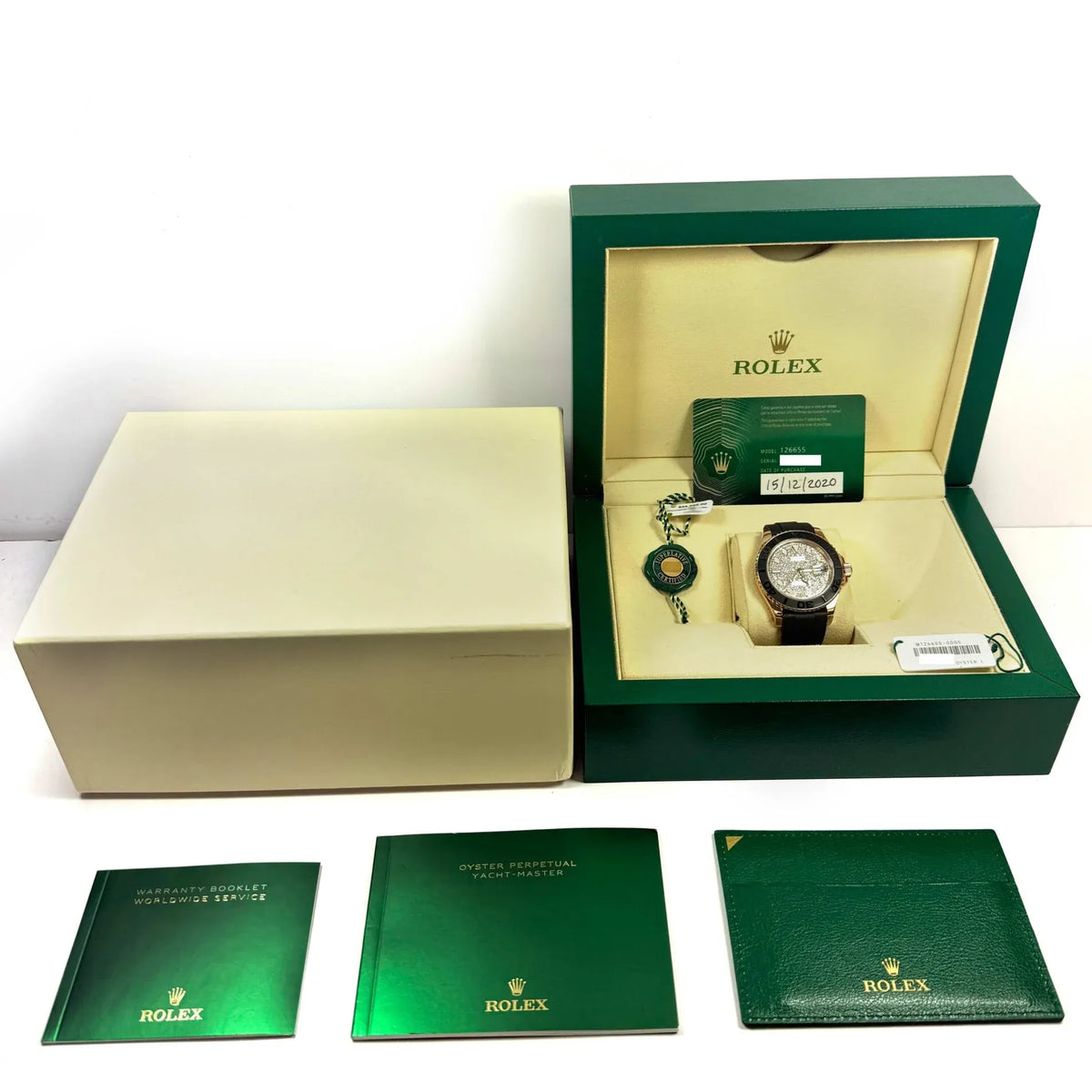 Rolex Yacht-Master Watch 37mm M268655-0019