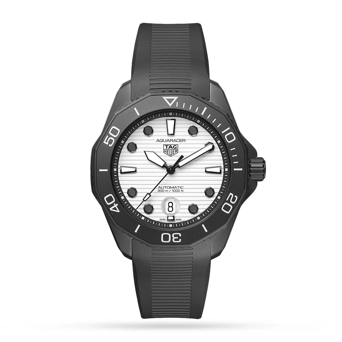 TAG Heuer Aquaracer Night Diver Watch 43mm WBP201D.FT6197