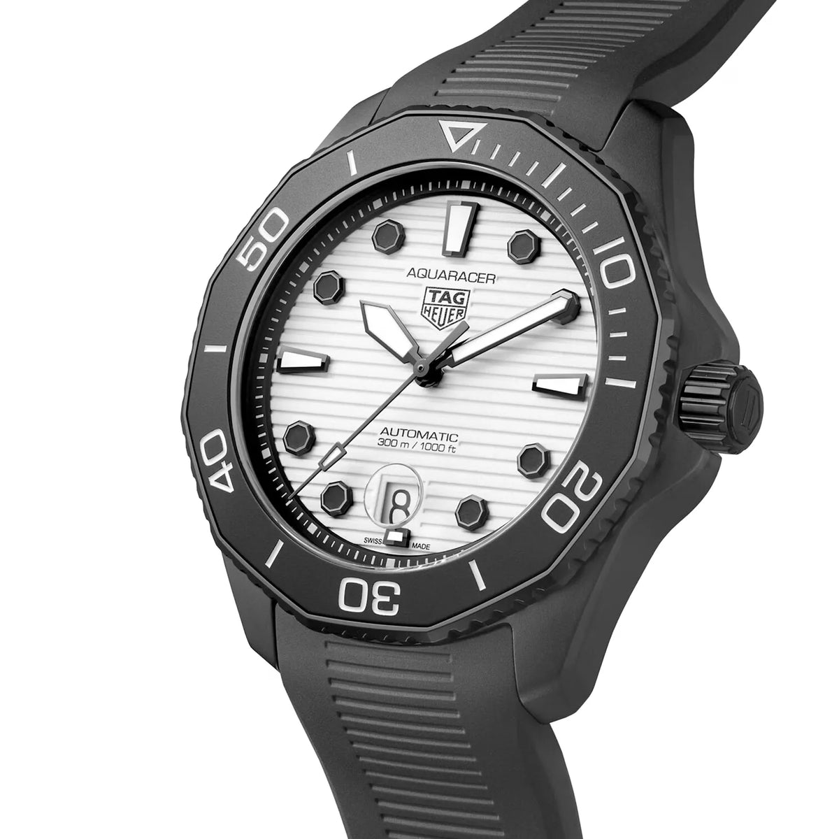 TAG Heuer Aquaracer Night Diver Watch 43mm WBP201D.FT6197