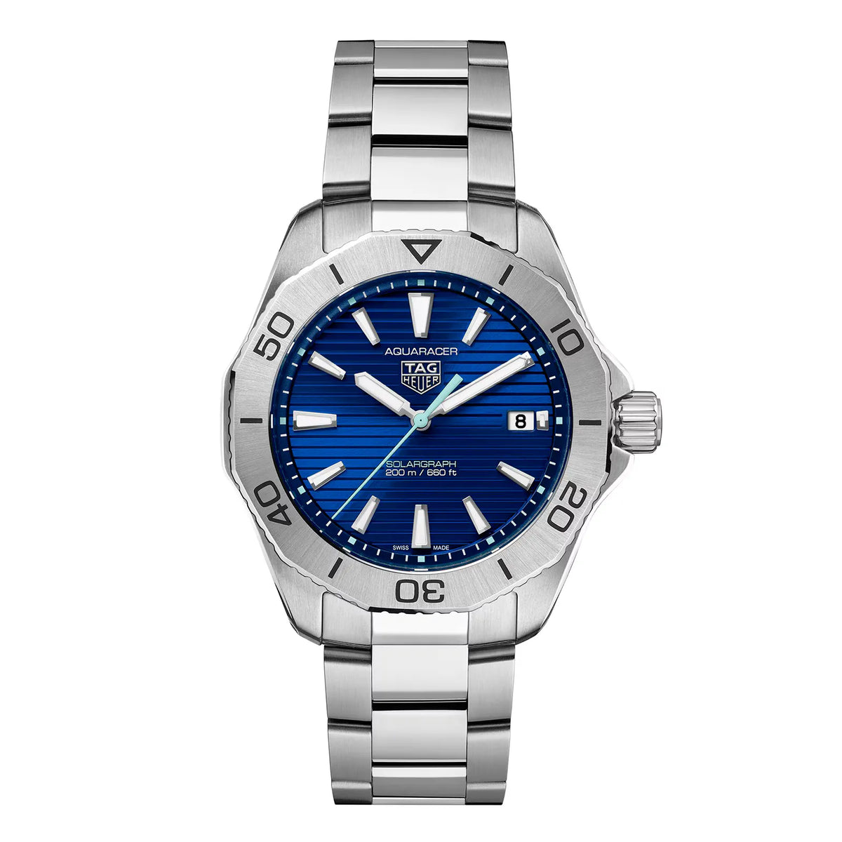 TAG Heuer Aquaracer Professional 200 Solargraph Watch 40mm WBP1113.BA0000
