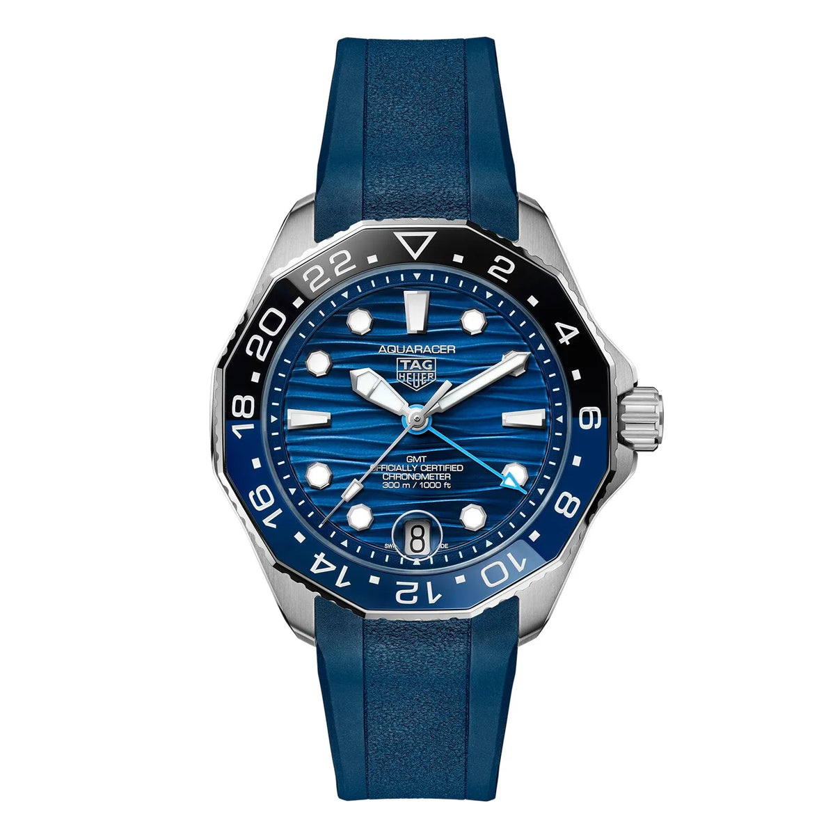 TAG Heuer Aquaracer Professional 300 GMT Watch 42mm WBP5114.FT6259