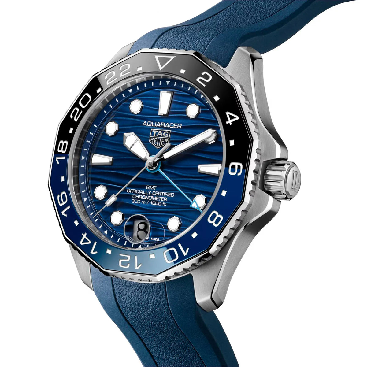 TAG Heuer Aquaracer Professional 300 GMT Watch 42mm WBP5114.FT6259