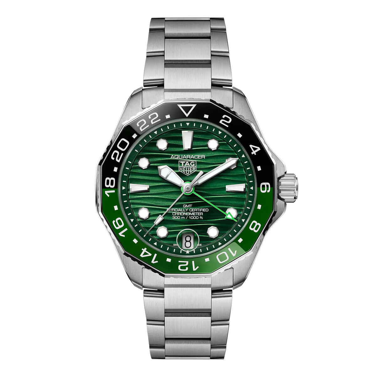TAG Heuer Aquaracer Professional 300 GMT Watch 42mm WBP5115.BA0013