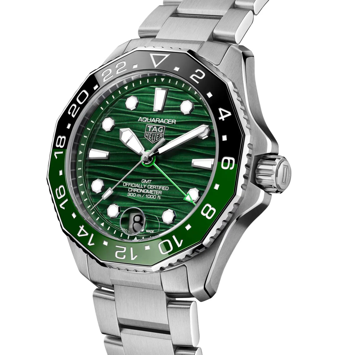 TAG Heuer Aquaracer Professional 300 GMT Watch 42mm WBP5115.BA0013