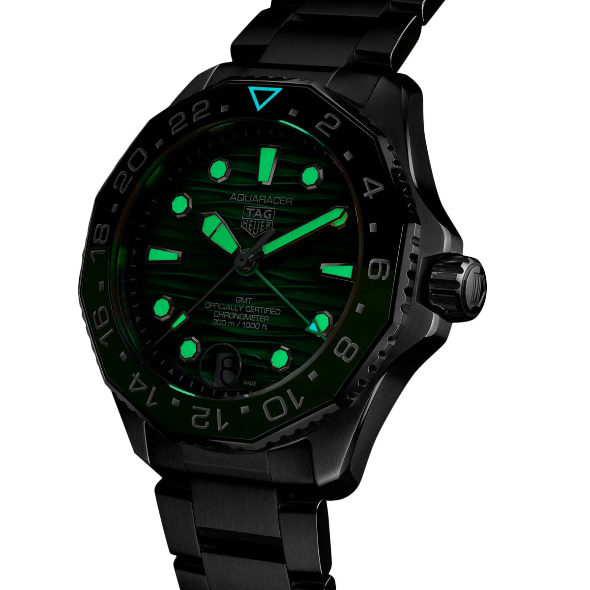 TAG Heuer Aquaracer Professional 300 GMT Watch 42mm WBP5115.BA0013
