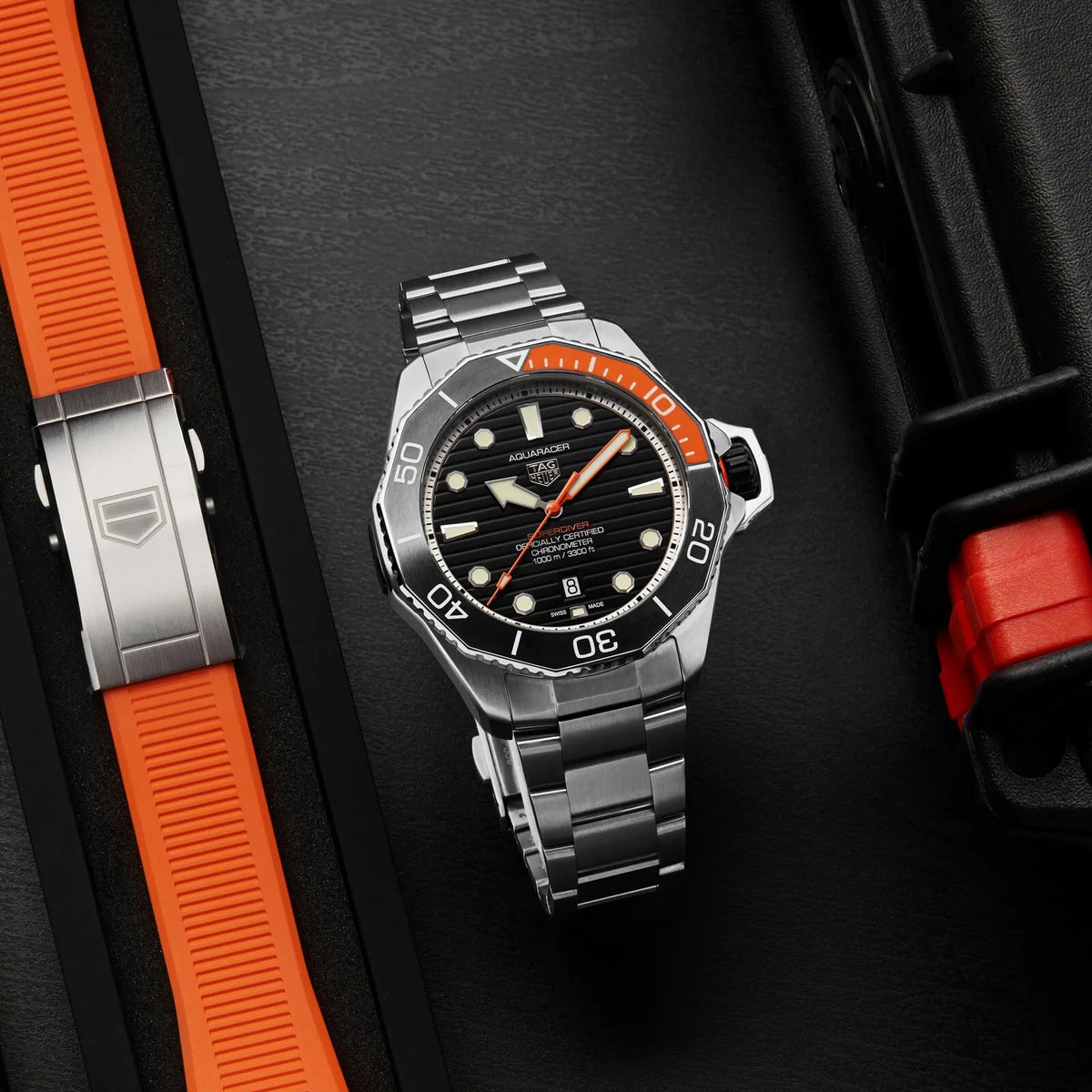 TAG Heuer Aquaracer Professional Superdiver Watch 45mm WBP5A8A.BF0619