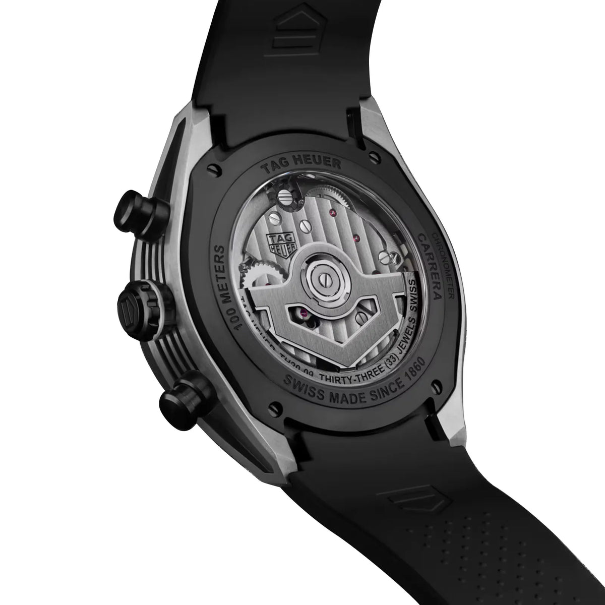 TAG Heuer Carrera Chronograph Tourbillon Extreme Sport Watch 44mm CBU5080.FT6272