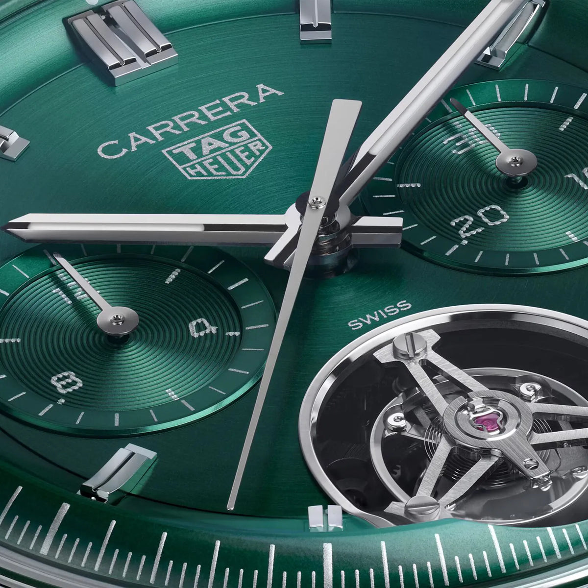 TAG Heuer Carrera Chronograph Tourbillon Watch 42mm CBS5011.FC6566