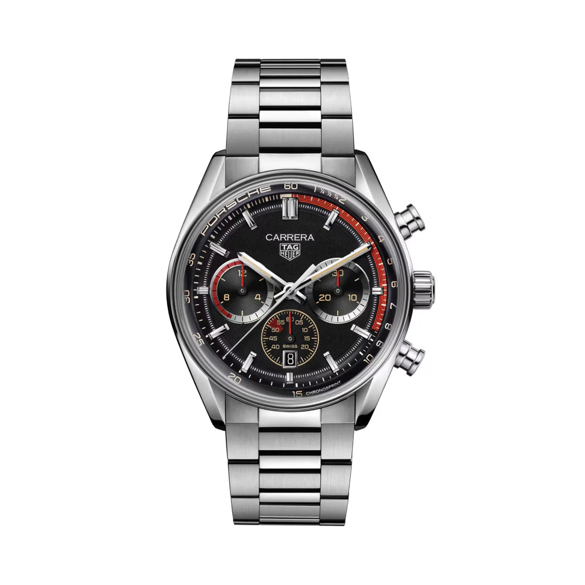 TAG Heuer Carrera Chronosprint X Porsche Watch 42mm CBS2015.EB0381