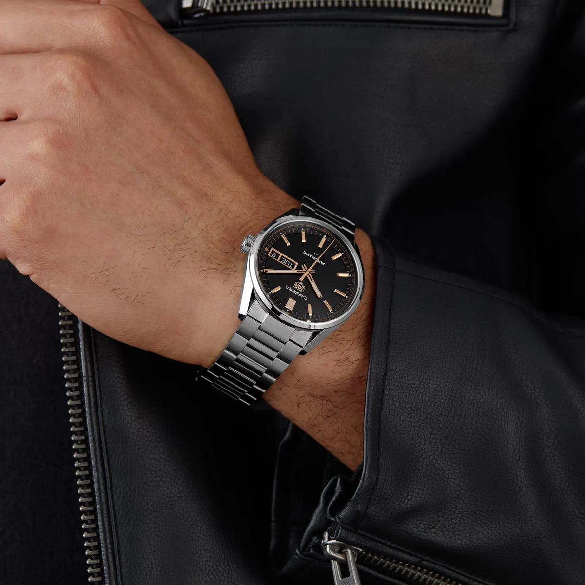TAG Heuer Carrera Day-Date Watch 41mm WDA2111.BA0043