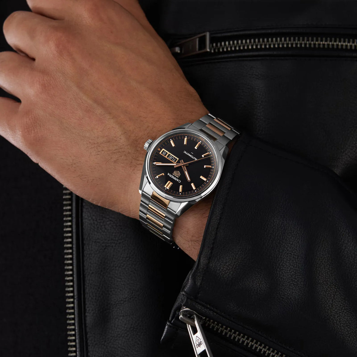 TAG Heuer Carrera Day-Date Watch 41mm WDA2111.BD0001
