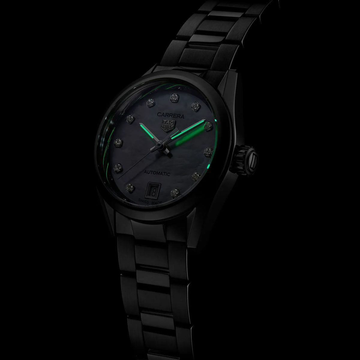 TAG Heuer Carrera Three-Hand Watch 29mm WBN2412.BA0621