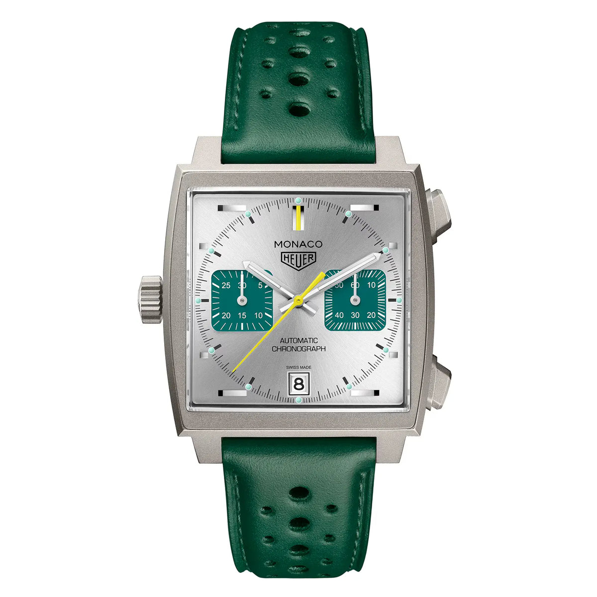 TAG Heuer Monaco Chronograph Watch 39mm CAW218E.FC6565
