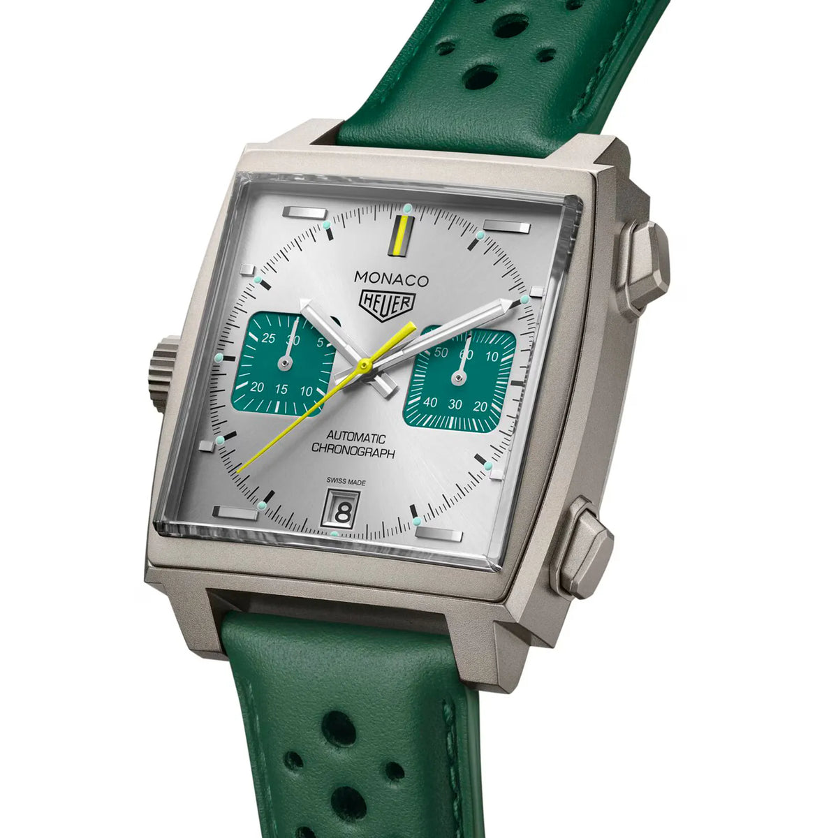 TAG Heuer Monaco Chronograph Watch 39mm CAW218E.FC6565