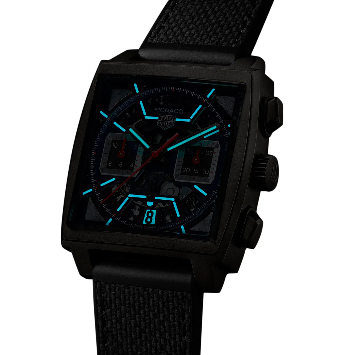 TAG Heuer Monaco Chronograph Watch 39mm CBL2183.FT6236