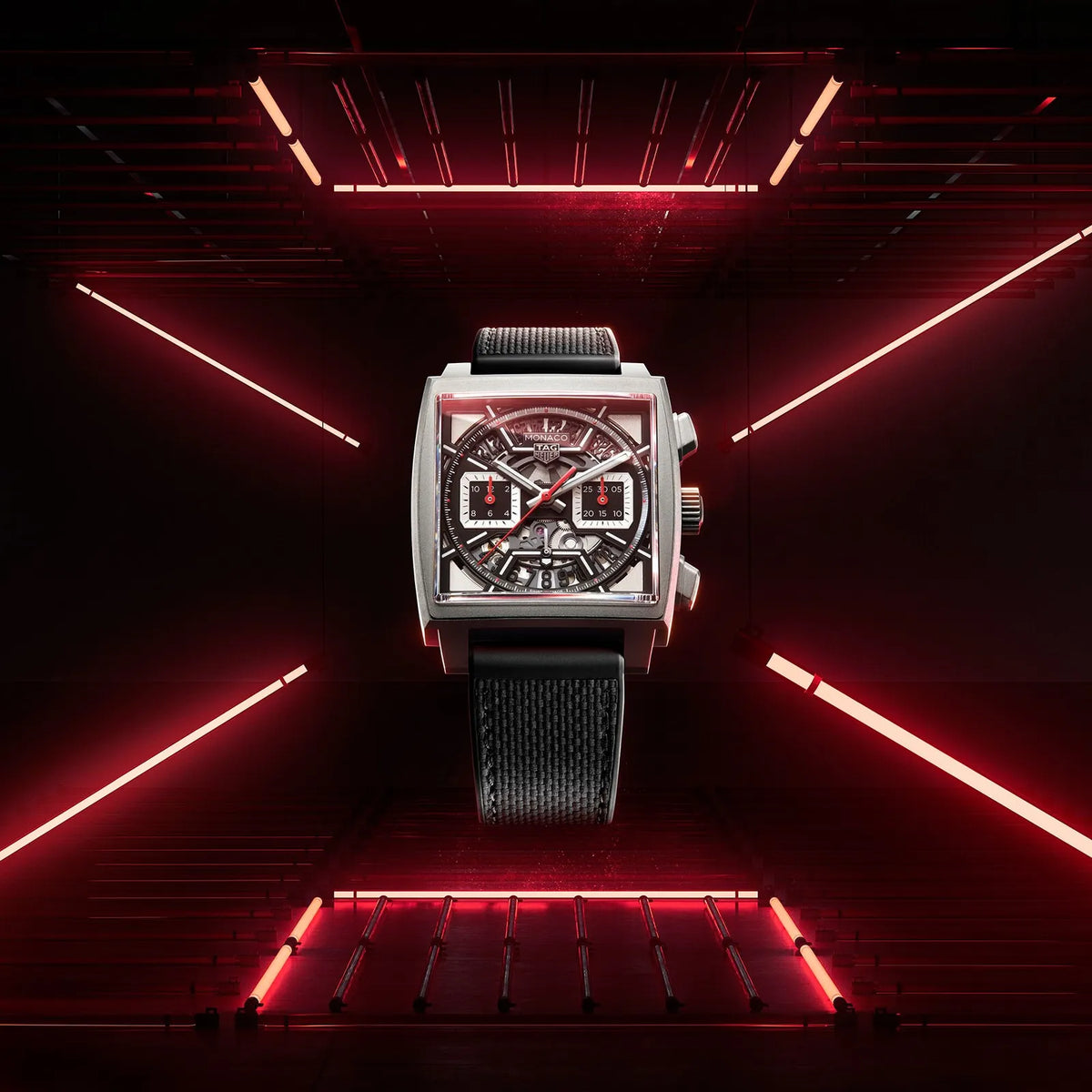 TAG Heuer Monaco Chronograph Watch 39mm CBL2183.FT6236