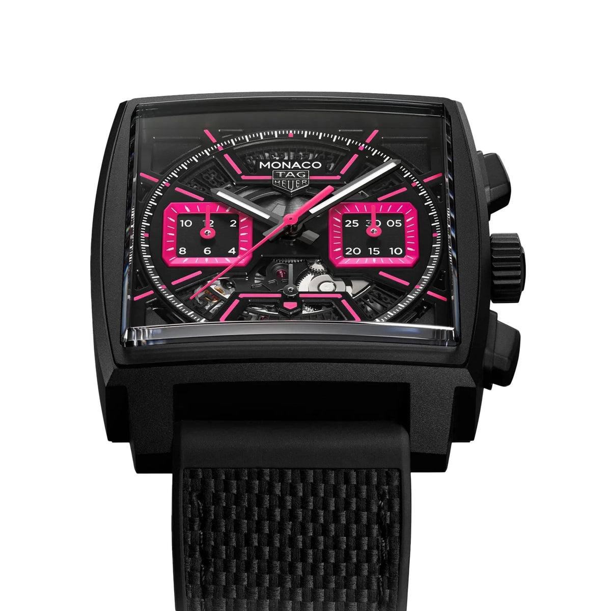 TAG Heuer Monaco Chronograph Watch 39mm CBL218B.FT6236