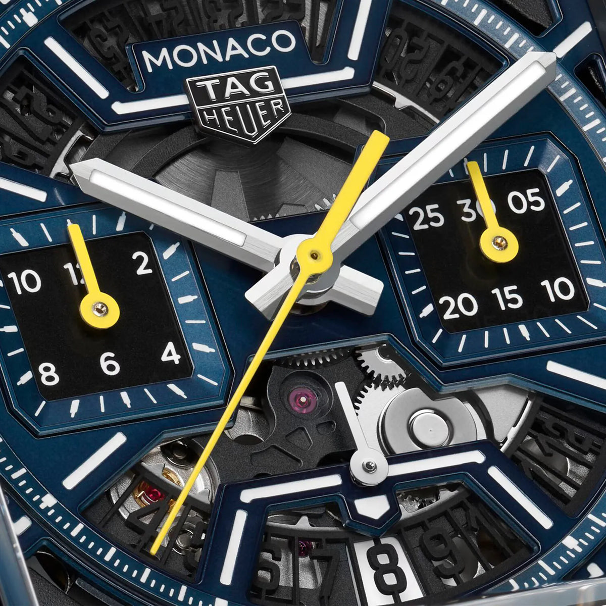 TAG Heuer Monaco Skeleton Watch 39mm CBL2188.FT6261
