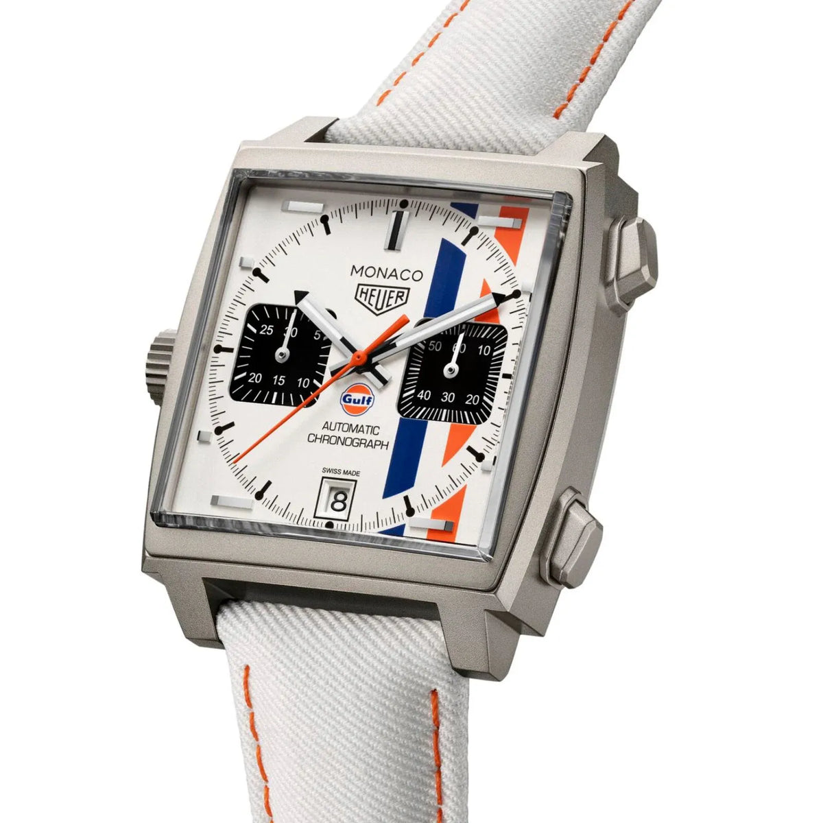 TAG Heuer Monaco Watch 39mm CAW218G.EB0393