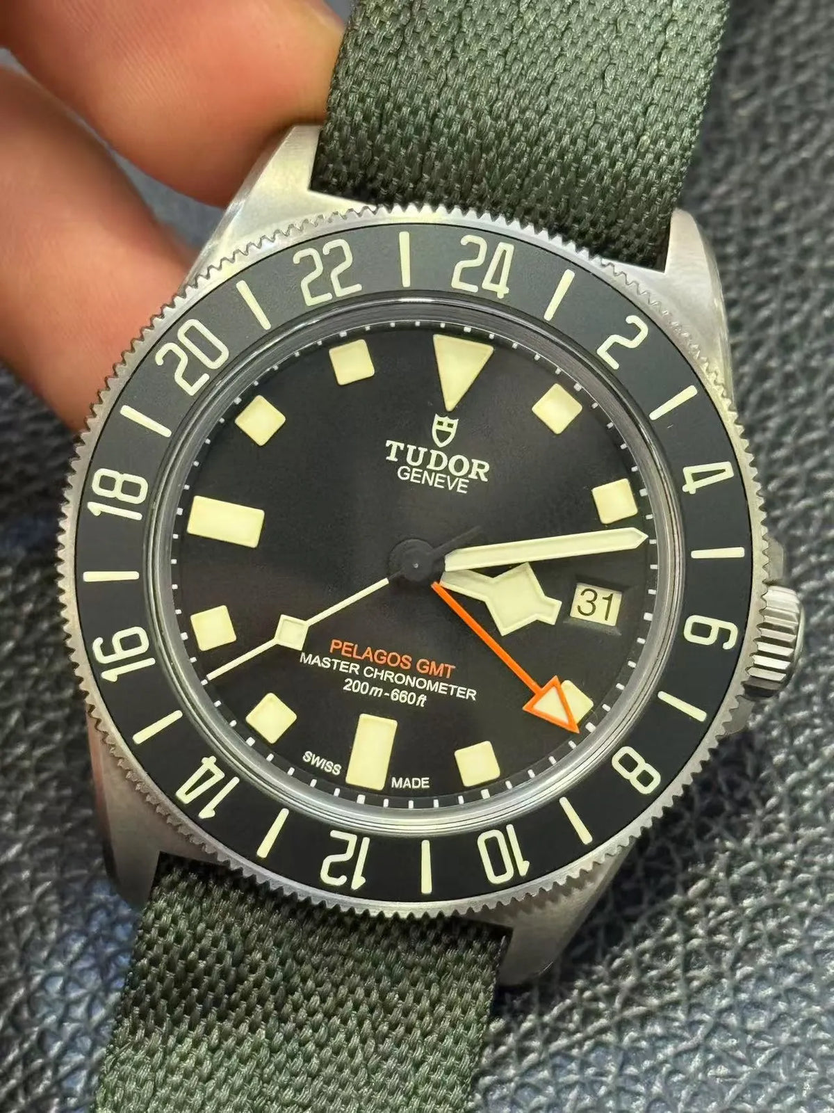 Tudor Pelagos FXD GMT Watch M2542GXX7NU-0002