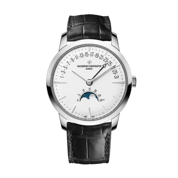 Vacheron Constantin Patrimony Moon Phase Retrograde Date Watch 42.5mm 4010U/000G-B330