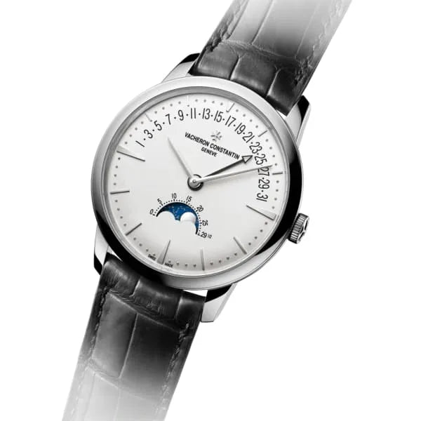 Vacheron Constantin Patrimony Moon Phase Retrograde Date Watch 42.5mm 4010U/000G-B330